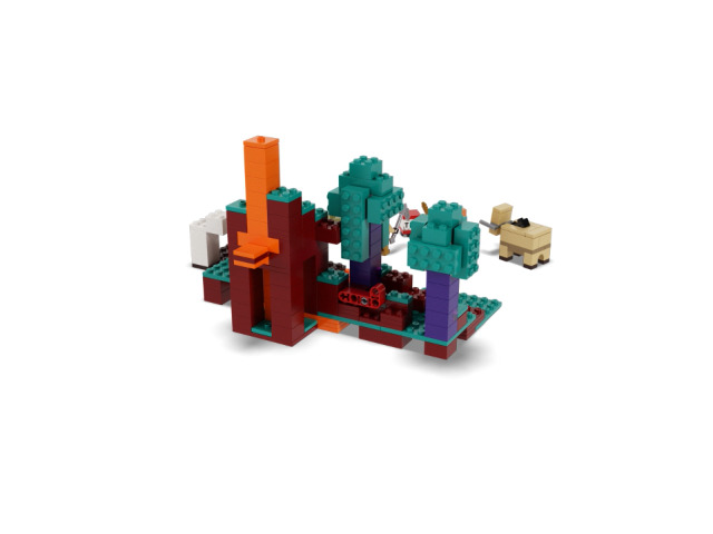 Amazon.com: LEGO Minecraft The Warped Forest 21168 Hands-on
