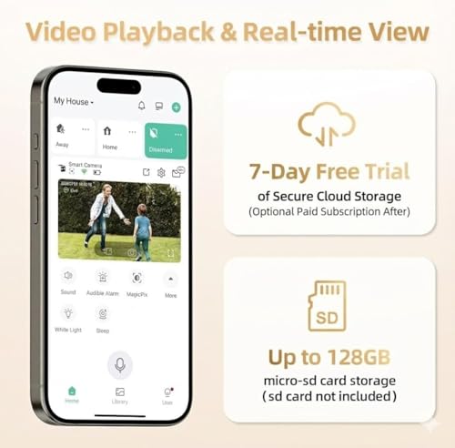 Security Camera Outdoor 2-Way Audio