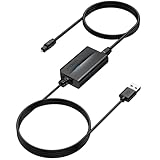 AUTOUTLET USB A - 光デジタル オーディオ 変換アダプター USB - SPDIF オーディオコンバーター 1M 光デジタル ケーブル付き コンピューター（PC/ラップトップ/Mac）専用に設計