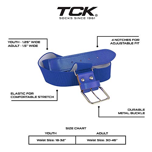 Image of Baseball Belt and Socks Combo Over the Knee - Youth and Adult Sizes Prosport
