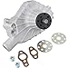Small Block Fits Chevy Plain Ribbed Aluminum Short Water Pump