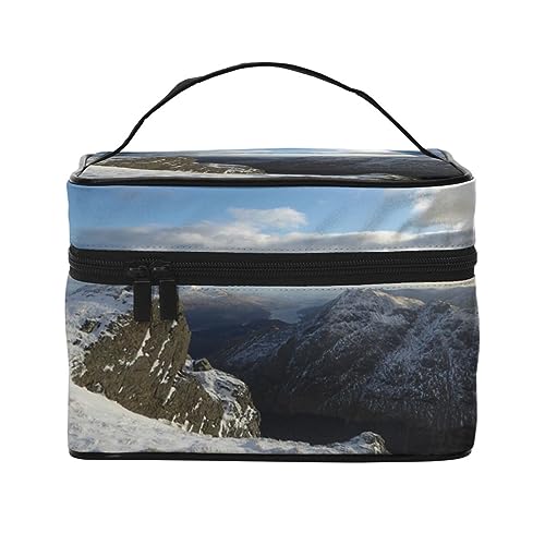 Trousse de maquillage femme impermeable et trousse de toilette pliable