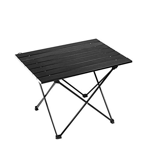 DopBay Adjustable height Heavy super strength Silver aluminum alloy MDF size: 57.5 * 40.5 * 38.5cm-blackDining Tables