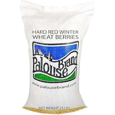 Palouse Brand Hard Red Winter Wheat Berries 25 LBS Cover