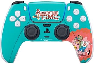 Skinit Gaming Decal Skin Compatible with PS5 and Compatible with PS5 Digital Edition DualSense Controller - Officially Licensed Warner Bros Jake and Finn Design