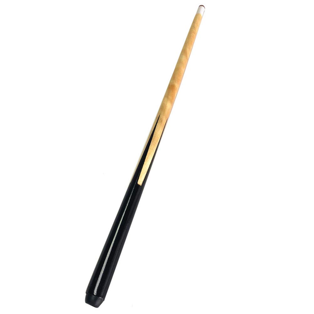 Tixiyu - Stecca da biliardo da 50 cm, per biliardo e biliardo, in legno, stecca da biliardo, bastoni da biliardo, strumenti da biliardo, giochi e sport, accessori professionali da biliardo (nero