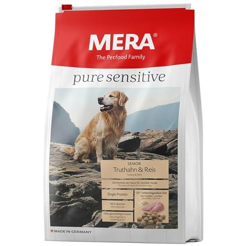 MERA Pure Sensitive Senior Turkey and Rice 1kg Dog Food