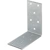 Alberts 866822 Angle Connector Sendzimir-Galvanised 80 x 80 x 40 mm Set of 50