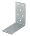 Produktbild Alberts 866822 Winkelverbinder | sendzimirverzinkt | 80 x 80 x 40 mm | 50er Set