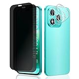 Teenrpov [2+2 Pezzi Privacy Pellicola Protettiva per Honor 400 Lite 5G Vetro Temperato + Pellicola Fotocamera, Anti-Graffio, Anti-Spia Privacy Pellicola Protezione per Honor 400 Lite 5G