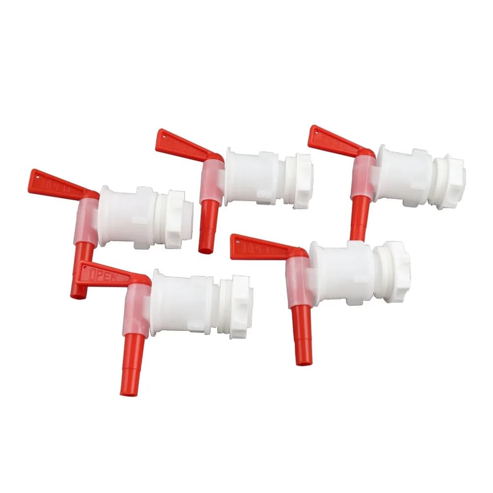 CTRLZS 5PCS Bottling Plastic Faucet Beer Brewing Replacement Faucet Fermenter Beer Filling Faucet Easy Install Easy to Use