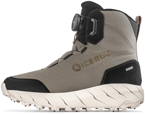 Icebug Alne BUGrip Studded Winter Boots – Waterproof Upper, BOA® Fit System,...