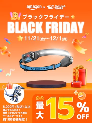 Smiling Shark Smiling Shark ヘッドライト TD-0123-S の商品画像 1