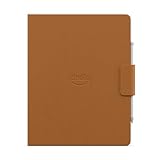 Introducing All-New Amazon Kindle Scribe Executive Folio Cover with Magnetic Attach, Sleek Protective Case - Premium Leather
