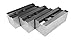 TAIKI 3900-4696 25.5 mm 3 Piece Steel Soft Jaw Set, 15 x 1.5 mm x 60 Degree