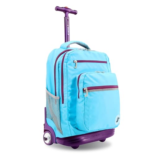 J World New York Sundance Rolling Backpack Girl...