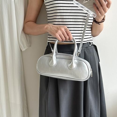 Sac à bandoulière coloré en cuir synthétique résistant et léger