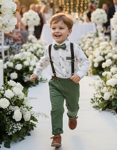 Image of Volunboy Boys Formal Wedding Guest Ring Bearer Dress Clothes