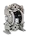 6661A3-34B-C - ARO Pumps 1" Non-Met Dia Pump ARO Pumps Diaphragm Pump, 1" Pro Series With Aluminum Body, Colorless Polypro Flange, Fluid Cap/Manifold, 3-Piece Seat, PTFE (teflon) Ball, Santoprene Diaphragm