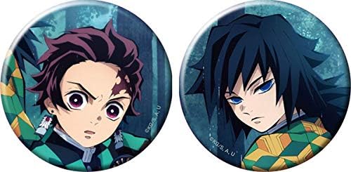 Amazon 鬼滅の刃 缶バッジセット 炭治郎 義勇 バッジ おもちゃ