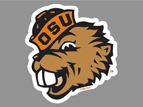 WinCraft Oregon State Beavers Official NCAA 4 inch x 4 inch Die Cut Car Decal by 215871
