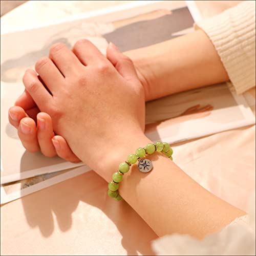 Image of JoycuFF 2026 Graduations Bracelets Inspirational Graduation Gifts for Her College Graduations Compass Bracelet for Best Friends Sister Girlfriends Bestie Daughter Granddaughter