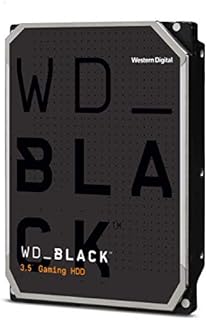 Western Digital 6TB WD Black Performance Internal Hard Drive HDD - 7200 RPM, SATA 6 Gb/s, 256 MB Cache, 3.5