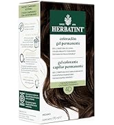 Herbatint Coloration Gel Permanent 4D Châtain Doré 170 ml | Sans ammoniaque, Couverture...