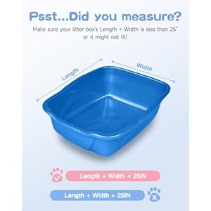 Cat Litter Bags with Drawstring, 80 Count, 26.4"x15.8" Cat Litter Box Liners for Litter Robot 4/3 & Automatic Cat Litter Boxes, 9-11 Gallon waste bags, Heavy Duty Cat Poop Bags with Drawstring Cat Litter Bags with Drawstring 80 Count 264×158 Cat Litter Box Liners for Litter Robot 43 Automatic Cat Litter Boxes 9 11 Gallon waste bags Heavy Duty Cat Poop Bags with Drawstring