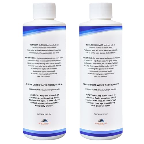 Northwest Enterprises RET001.1 Ultrasonic Retainer Cleaner Solution Concentrate thumb #8