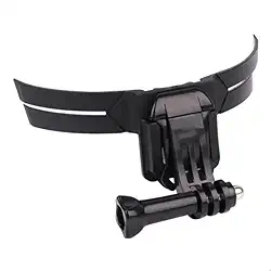 Suporte para capacete com fixação no queixo para câmera de ação compatível com GoPro DJI Insta360 e outras action cams ideal para moto bike e esportes radicais!