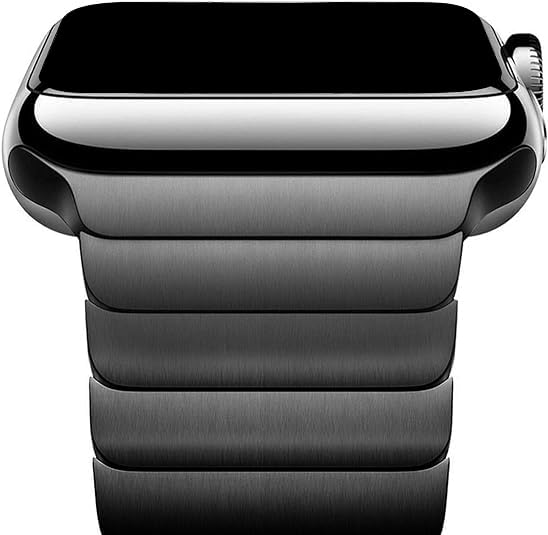 AINE Stainless Steel Butterfly Band Compatible with iWatch Ultra 2 49|45|44|42mm Series 9 8 7 Ultra 2 SE 6 5 4 3 2 1, Black (Watch Not Included) (B0BW98442S) Amazon Price History, Amazon Price Tracker