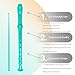 Descant Soprano Recorder for Kids - 8 Hole German Style Flute with Fingering Chart, Cleaning Rod & Protective Case - Ideal Musical Instrument for Beginners & School Students (Green)