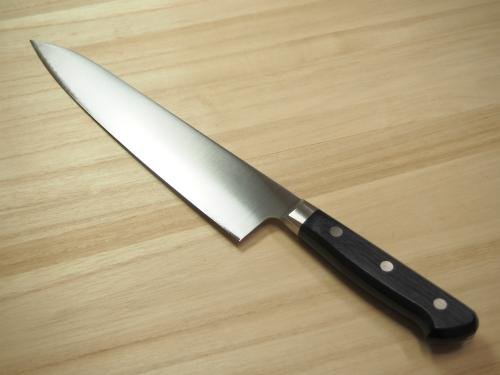 Amazon.co.jp: 宮文 クロモリ鋼 牛刀 210mm : ホーム＆キッチン