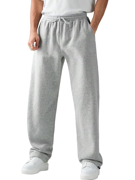 Straight Wide fit Long Length Open Bottom Jogger for Women/Trending Multi Pocket Style, Relaxed Casual Pants for Women-picture-14