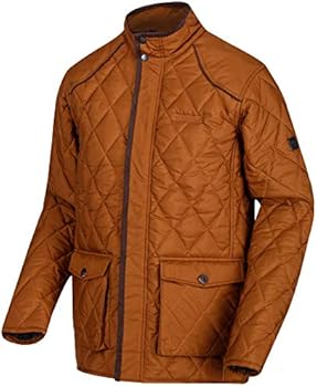 Regatta mens lander quilted water repellent walking jacket Clearance