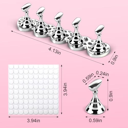 Support à ongles magnétique pour fixer et décorer vos capsules sans colle