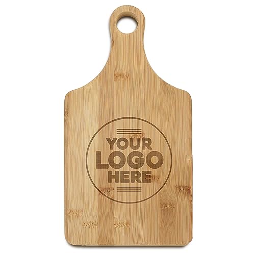 Personalized Cutting Board, Paddle Cutting Board, Personalized Cheese Boards, Branded Promotional Gifts, Logo Imprinted Giveaways, Custom Corporate Gifts, Personalized Logo Swag, Branded Merchandise