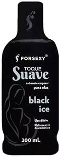 Sabonete Liquido 200ml - Toque Suave Black Ice (forsexy) - BLACK ICE - U