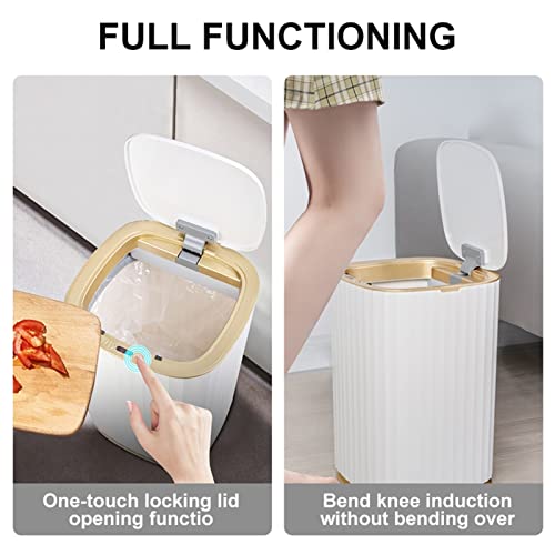 Bote de basura inteligente para cocina y baño 15L miniatura 3