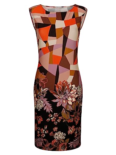 Alba Moda Strandkleid Erwachsene-Weiblich Gerade Multicolor 46