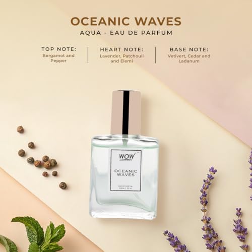 Image of WOW Skin Science Luxury Perfumes for Men | Pack of 4 | Aromatic, Aqua, Oud & Earthy Fragrances | Long-Lasting & Travel-Friendly | Luxury Perfume Gift Set for Men | 80 ml