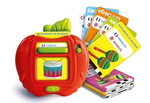 CLEMENTONI Mes 100 premiers mots Bilingue Jouets éducatifs 2 modes de jeux : Quiz et découverte Sons et comptines - vue 7