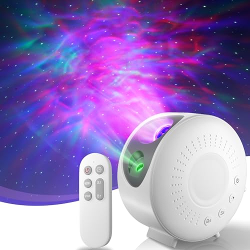 Image of Galaxy Projector, Star Night Light, Star Projector with Timer & Remote Control for Bedroom Decor, Home Theater, Ceiling, Kids Room, Party, Relaxation