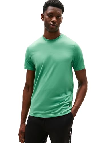 Tommy Hilfiger Herren Unterhemd, Valley Green, Desert Sky, White, XL – Ansicht 2