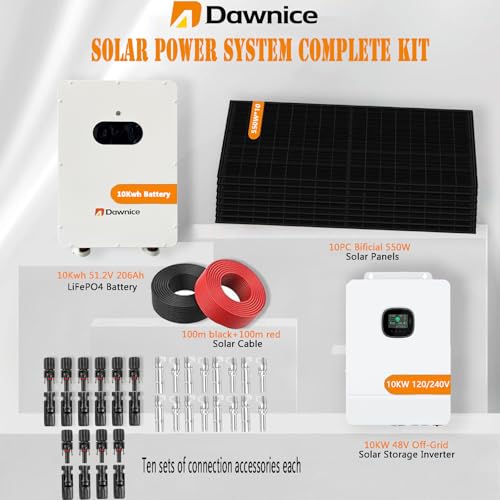 Solar panel kit 10kW off grid