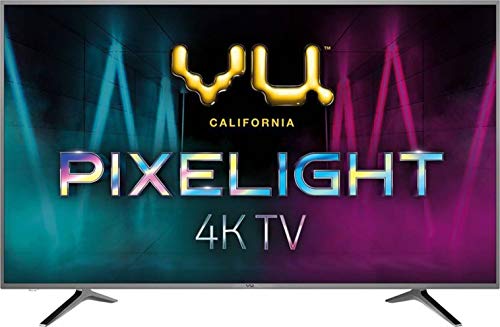 VU 4K Ultra HD Smart LED TV 43UH - 108 cm/43 Inches , Black , Titanium - (2019 Model)