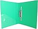 Cypress Lane Punchless Binder with Spring Action Clamp, 100 Sheet Capacity, Pack of 5 (Green/Blue/Orange/Gray/Pink)