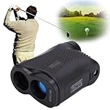 YMTHou Laser Rangefinder, 500 Yards High-Precision Laser Range Finder Golfing, 6X Magnification with Flag Pole Locking for Golfing Hunting Rangefinder, Four Measurement Modes for Golfer