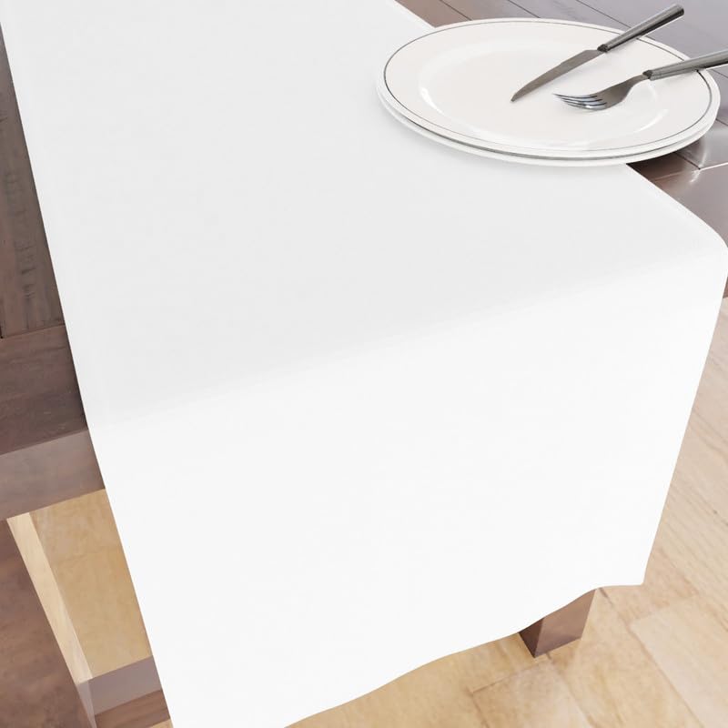 Valka Tischläufer 50 x 350 cm weiß - Marc O'Polo 730298-713-015
